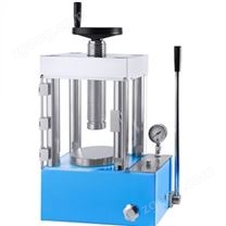 防護(hù)型60噸手動(dòng)陶瓷粉末壓片機(jī)