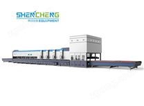 通过式强制对流平弯双向钢化炉