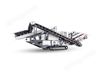 履带式粗破移动破碎站